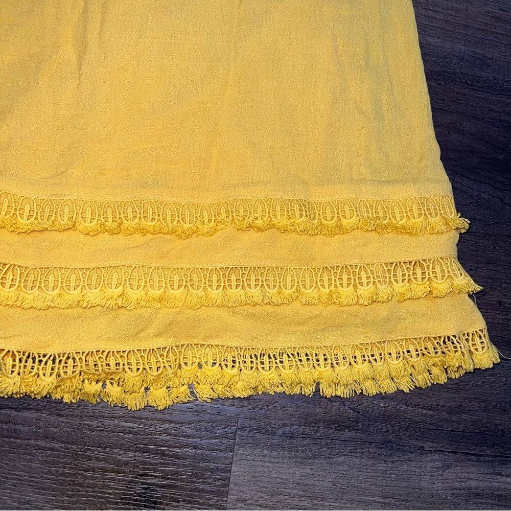Lulu’s Golden Yellow Mini Dress - Picture 5 of 8